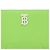 Borsa a spalla Burberry con logo Verde - vista 4