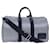 LOUIS VUITTON Monogram Satellite Keepall Bandouliere 50 M44170 LV Auth 78374A Silvery Cloth  ref.1440398