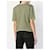 Haut en coton vert Yves Saint Laurent  - vue 3