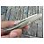 Cuchillo Hermès de Mongin en excelente estado Gris - vista 3