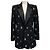 Blazer nero A.L.C. con cristalli
