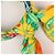 Foulard Hermès Carré 90 "Les merises" 100% Seta Arancione - vista 15