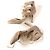 Pumps mit Absatz KARL LAGERFELD Beige Grau - Ansicht 3