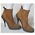 Botines con tacón PIERRE HARDY Castaño - vista 3