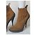 Botines con tacón PIERRE HARDY Castaño - vista 6