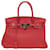 Hermès Birkin 30 Vermelho Couro  ref.1440754