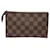 Louis Vuitton Marais Castaño Lienzo  ref.1440757