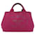 Prada Canapa Rosa Lona  ref.1440778