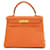 Hermès Kelly 28 Orange Leather  ref.1440800