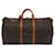 Louis Vuitton Keepall Bandoulière 60 Brown Cloth  ref.1440812