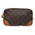 Louis Vuitton Marly Marrone Tela  ref.1440834