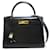 Hermès Kelly 28 Black Leather  ref.1441095