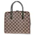 Louis Vuitton Triana Marrone Tela  ref.1441306