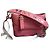 CHANEL Gabrielle Hobo con manico logo e pelle di vitello trapuntata invecchiata Rosa
