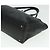 Borsa Tote CHANEL Executive Turn Lock in pelle caviar nera CC Auth bs15381 Nero - vista 15