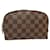 LOUIS VUITTON Pochette Cosmetica PM Damier Ebene N47516 Auth LV 79661  ref.1441429