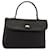 BALLY Hand Bag Leather Black Auth ki4593  ref.1441459