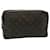 LOUIS VUITTON Monogram Trousse Toilette 28 Clutch Bag M47522 LV Auth bs15393 Cloth  ref.1441491