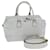 Sac à main en toile Zucca FENDI en cuir 2 en 1 blanc Auth bs15482  ref.1441562