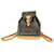 Louis Vuitton Montsouris MM Marrone Tela  ref.1442035