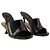 Les Doubles Mules Sandals - Jacquemus - Leather - Black - view 2