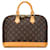 Louis Vuitton Brown Monogram Alma PM Leather Cloth  ref.1442812