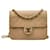 Timeless Bolso mini flap clásico atemporal de Chanel Beige Cuero  ref.1442910