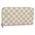 LOUIS VUITTON Portefeuille Long Zippy Organisateur Damier Azur N60012 LV Auth 77704  ref.1442958