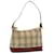 BURBERRY Nova Check Shoulder Bag Canvas Beige Auth 79107 Cloth  ref.1442976