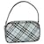 Sac à main en nylon Burberry Nova Check Blue Label bleu clair Auth bs15360  ref.1442985