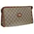 GUCCI GG Plus Supreme Pochette en PVC Beige Auth 79412  ref.1443010