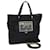 PRADA Tote Bag Nylon 2way Black Auth 79852  ref.1443025