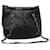 BALLY Schultertasche mit Kettenfransen Emaille Schwarz Auth ki4592  ref.1443047