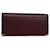 CARTIER Wallet Leather Red Auth 79472  ref.1443072