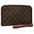 LOUIS VUITTON Monogram Orsay Clutch Bag M51790 LV Auth 78300 Cloth  ref.1443080