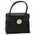 VALENTINO Hand Bag Safiano leather Black Auth ki4640  ref.1443090