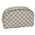 LOUIS VUITTON Kosmetiktasche Damier Azur 25 N41420 Auth ki4616  ref.1443106