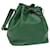 LOUIS VUITTON Epi Petit Noe Bolsa de Ombro Verde M44104 LV Auth 78191 Couro  ref.1443118