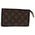 LOUIS VUITTON Monogram Bucket PM Pouch Accessory Pouch LV Auth fm3547 Cloth  ref.1443119
