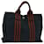 Hermès HERMES Fourre Tout PM Sac à Main Toile Marron Marine Auth 77706 Bleu Marine  ref.1443124