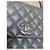 Chanel Borsa a flap grande Coco Handle Grigio - vista 6