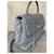 Chanel Borsa a flap grande Coco Handle Grigio - vista 7
