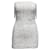 Autre Marque White Retrofete Cassandra Strapless Sequined Mini Dress Size US XS Synthetic  ref.1443176