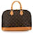 Borsa a mano Alma PM Monogram Louis Vuitton marrone Pelle  ref.1443182