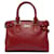 Salvatore Ferragamo Red Ferragamo Batik Satchel Leather  ref.1443308