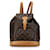 Brown Louis Vuitton Monogram Montsouris MM Backpack Leather  ref.1443346