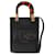 Black Fendi Mini Sunshine Shopper Tote Satchel Leather  ref.1443389