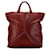 Red Bottega Veneta Intrecciato Trimmed Tote Leather  ref.1443391