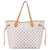 Sac tote Neverfull MM Damier Azur Louis Vuitton blanc Cuir  ref.1443532