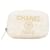 White Chanel Tweed Deauville Cosmetic Pouch  ref.1443545